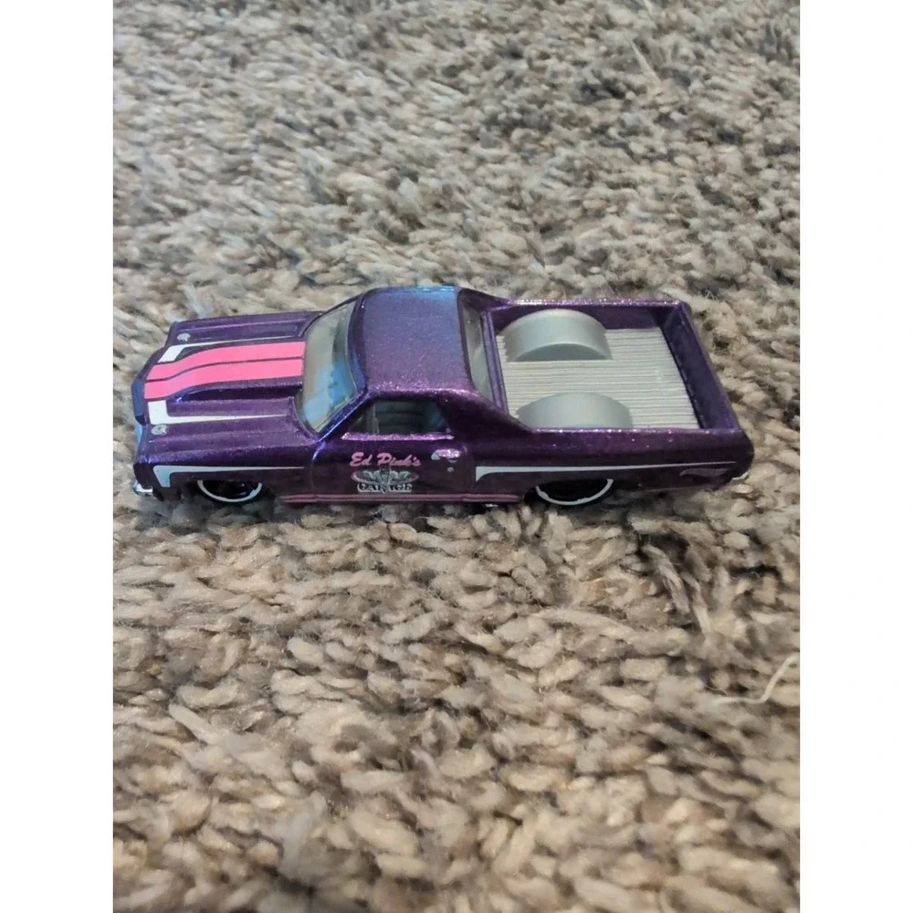 Dodge Pickup Toy Car Diecast Model 1/43 Scale Purple Rare Collectible